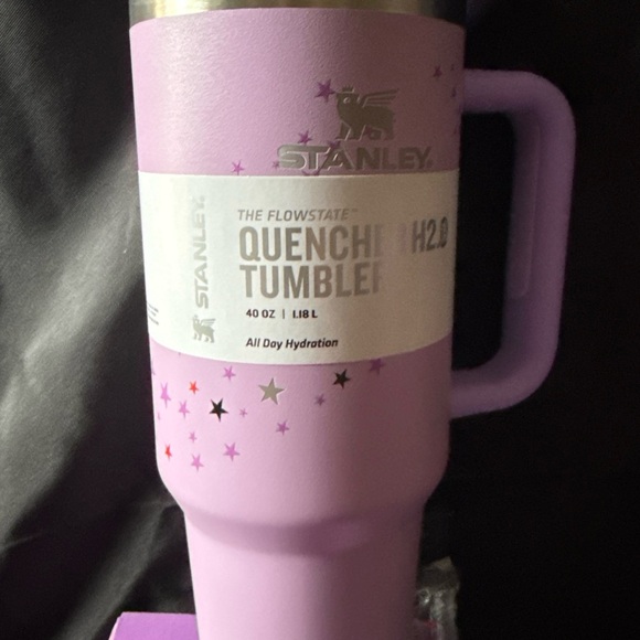 New Olivia Rodrigo 40oz Stanley Lavender Tumbler with Star Accents - Picture 3 of 9